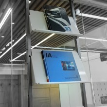 유리벽면용 S선반