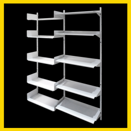 팀스페이스 멀티찬넬 선반(3-S6005/H6005셋트)