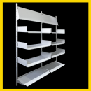 팀스페이스 멀티찬넬 선반(3-S4004/H4006셋트)