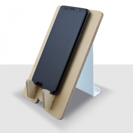 (팀스페이스)자작나무 핸드폰스텐드 휴대폰 디스플레이 거치대