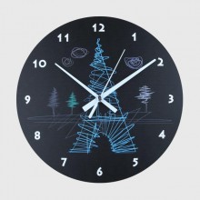 P 그래픽 인테리어 벽시계