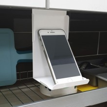 시공없는 싱크대 휴대폰 미니선반